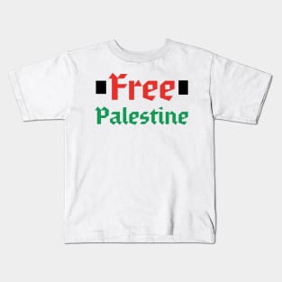 Free Palestine Kids T-Shirt